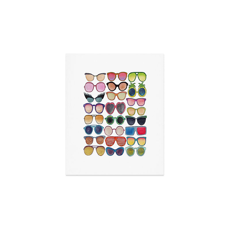 Sunglasses by Veronique de Jong Art Print Gallery Image 1