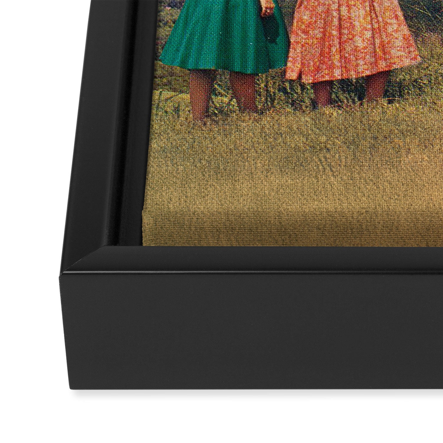 A View to Chill - Popsicle Panorama Framed Canvas Print Gallery Image 3