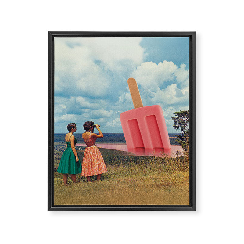 A View to Chill - Popsicle Panorama Framed Canvas Print Gallery Image 8