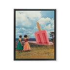 A View to Chill - Popsicle Panorama Framed Canvas Print Gallery Image 8