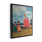 A View to Chill - Popsicle Panorama Framed Canvas Print Gallery Image 2