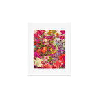 Atomic Garden - Vibrant Flowers Art Print Gallery Image 1