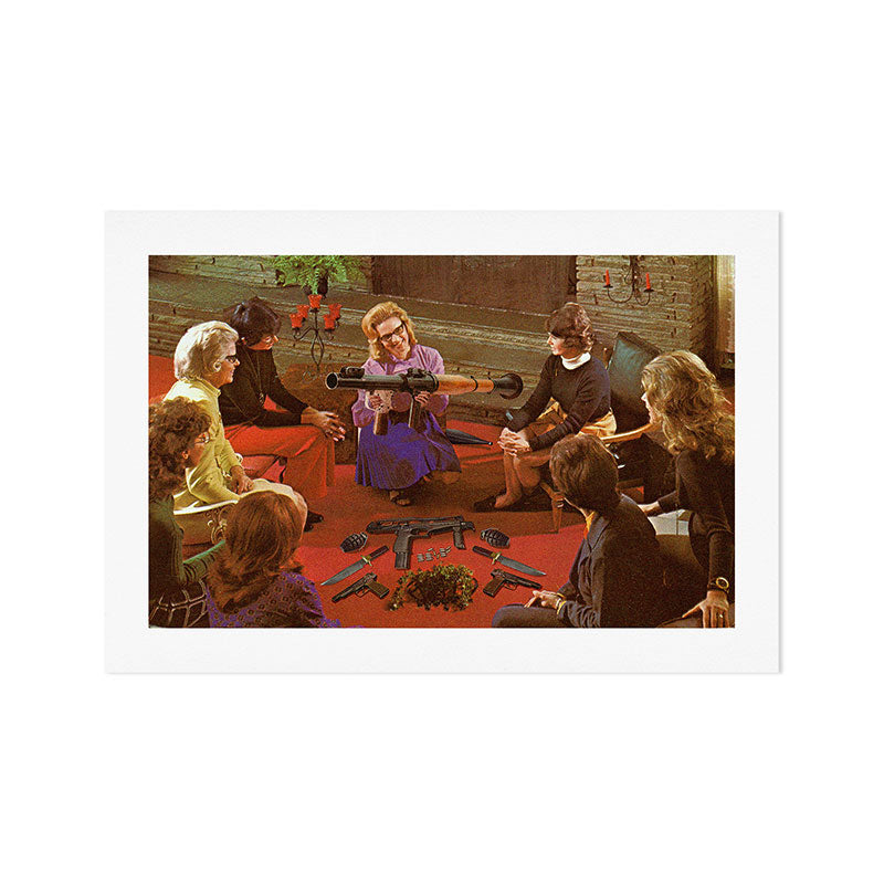 Aunt Daisy's Tea Party Art Print Gallery Image 1