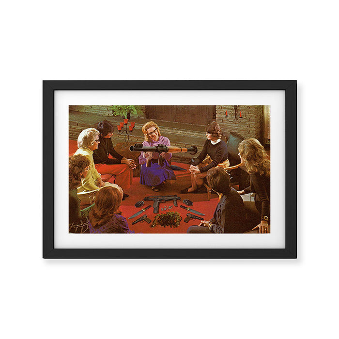 Aunt Daisy's Tea Party Framed Art Print Gallery Image 1