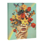 Baby's in bloom - Rainbow, flowers, birds,  butterflies Canvas Print Gallery Image 8