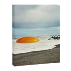 Beach Egg II - Sunny side up breakfast Canvas Print Gallery Image 3