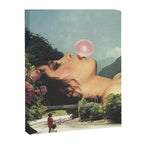 Bubble gum girl Canvas Print Gallery Image 8