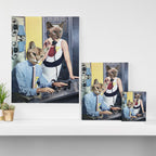 Cat Espionage Canvas Print Gallery Image 3