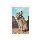 Cat Lone Ranger Art Print Gallery Image 1