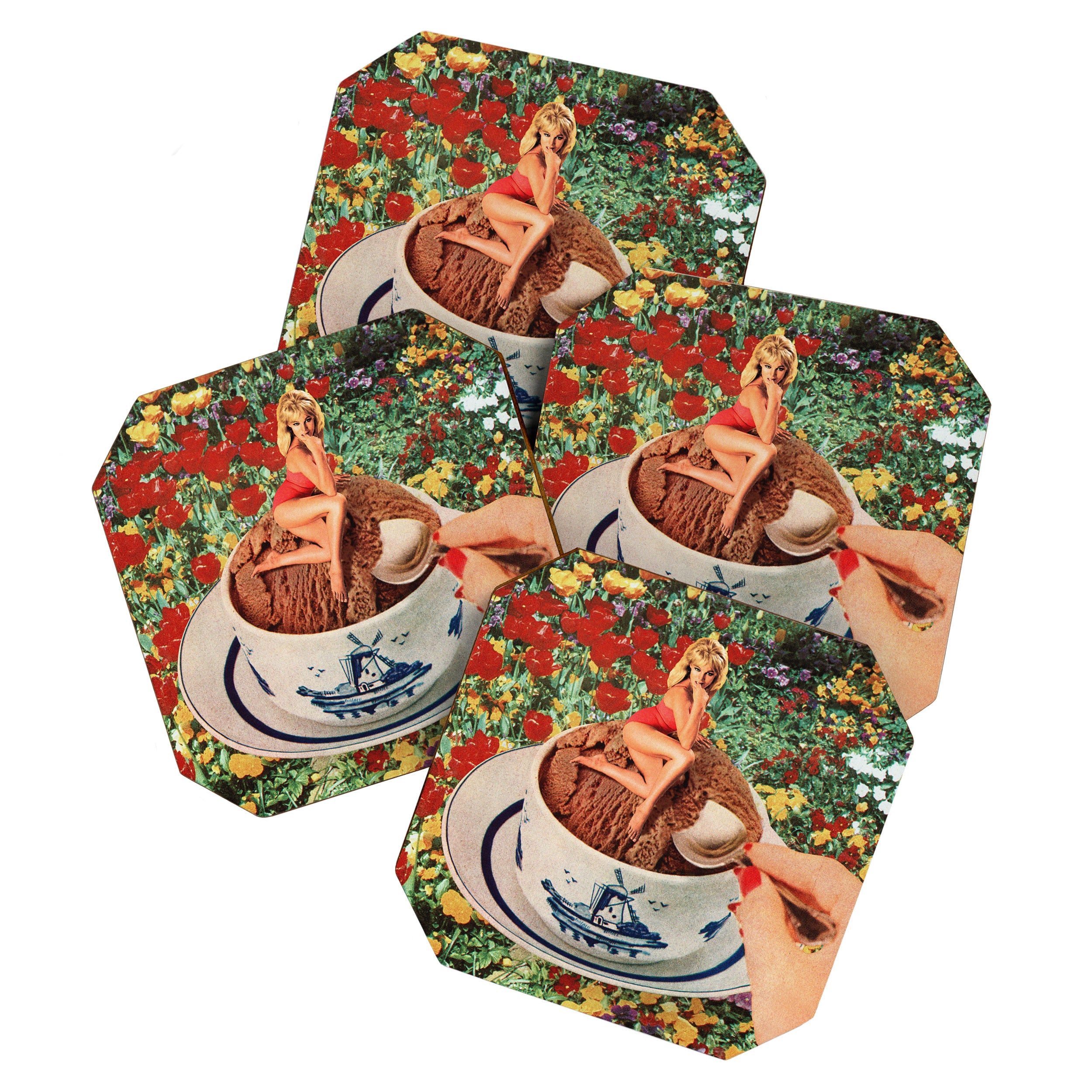 Cherry on top of things Coaster Gallery Image 1