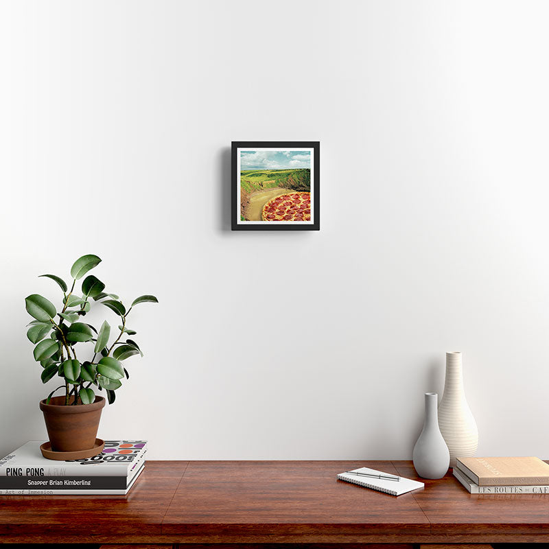 Coastal Pizza Bay Framed Art Print Gallery Image 2