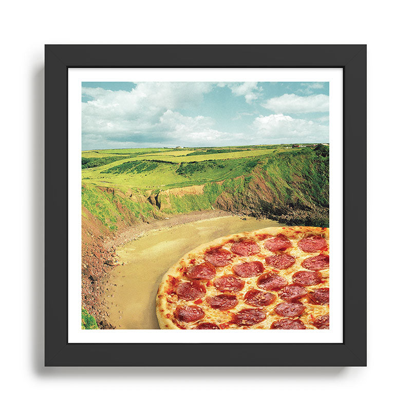 Coastal Pizza Bay Framed Art Print Gallery Image 1