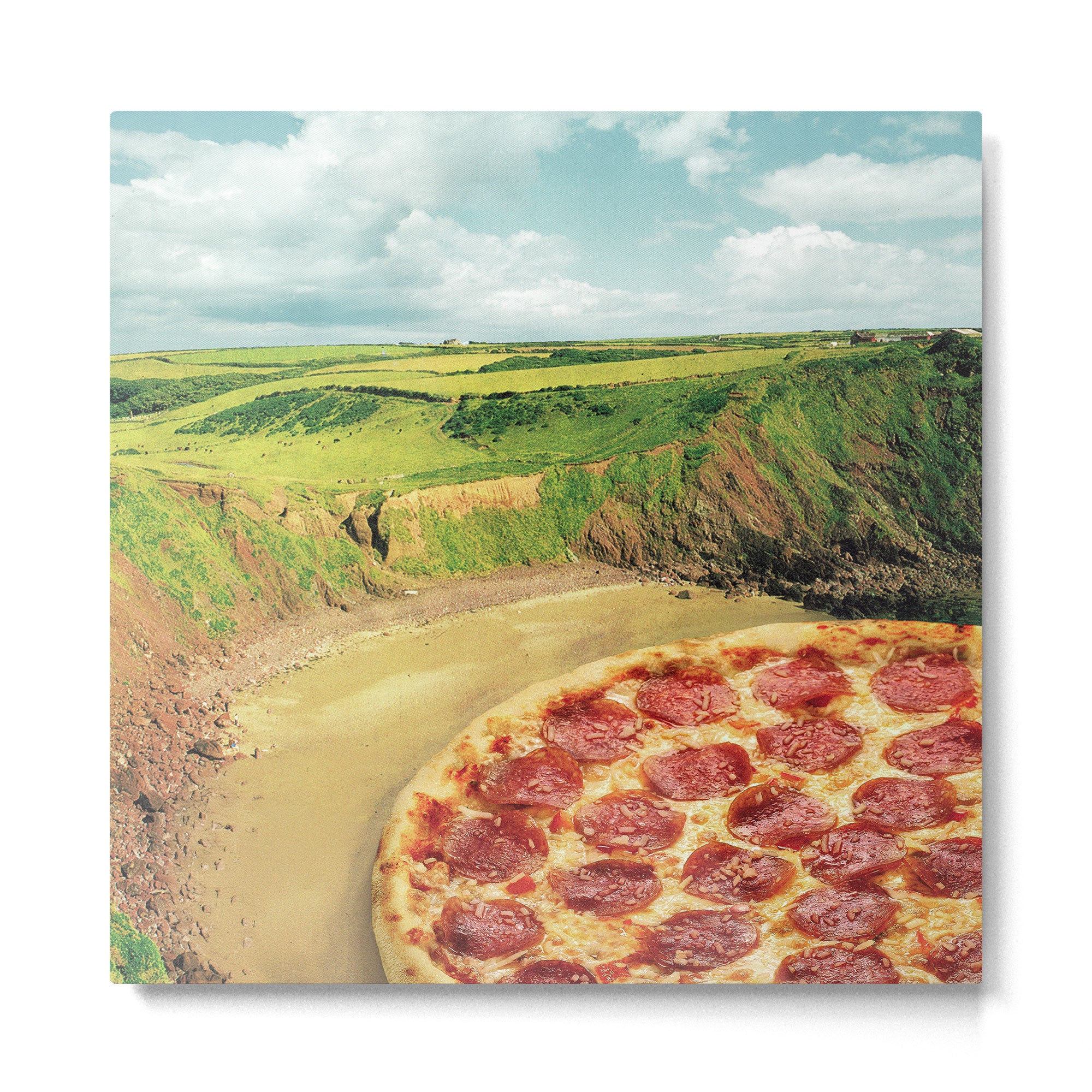 Coastal Pizza Bay Metal Print Gallery Image 2