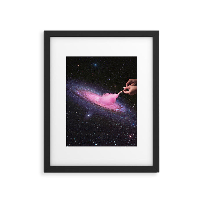 Cosmic Cotton Candy II - Pink Stardust Framed Art Print Gallery Image 1