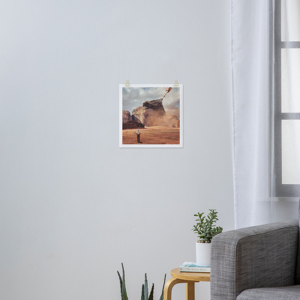 Desert feather duster Art Print Gallery Image 3