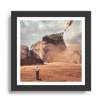 Desert feather duster Framed Art Print Gallery Image 1