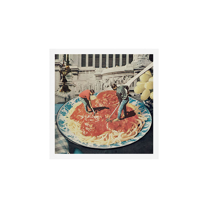 Diggin Spaghetti - Men at work  Art Print Gallery Image 1