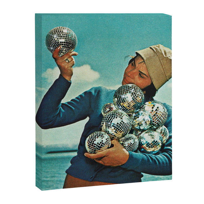 Disco Dora - I just love DISCO Canvas Print Gallery Image 1