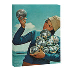 Disco Dora - I just love DISCO Canvas Print Gallery Image 6