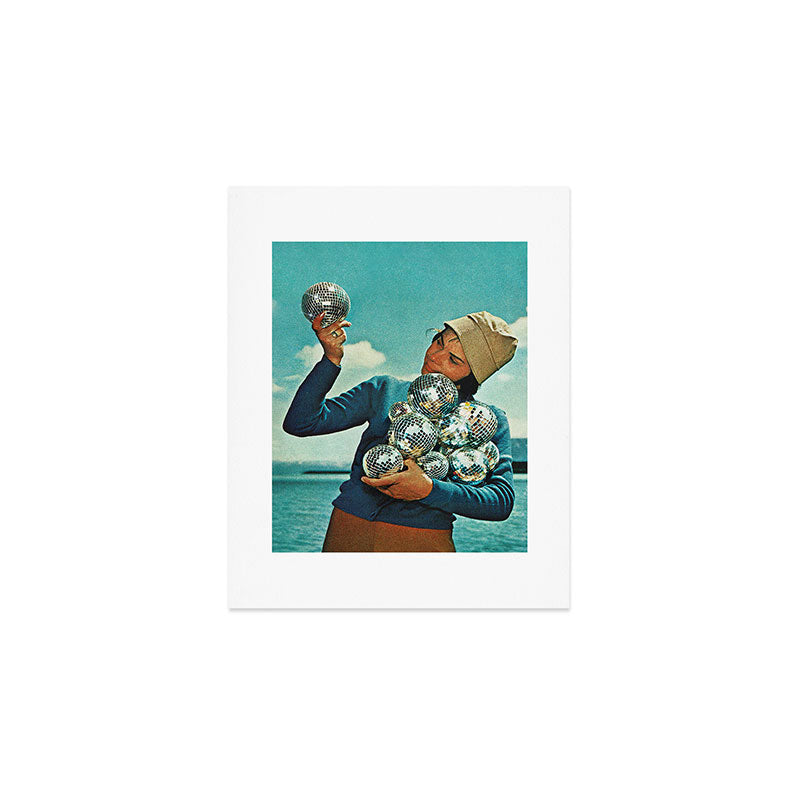Disco Dora - I just love DISCO Art Print Gallery Image 1