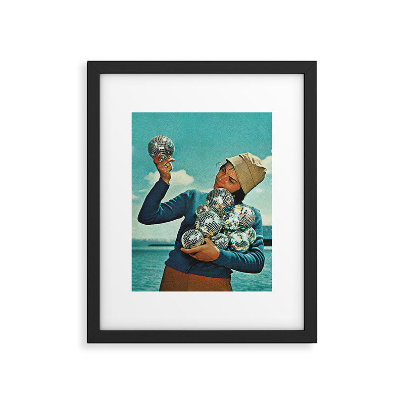 Disco Dora - I just love DISCO Framed Art Print Gallery Image 5