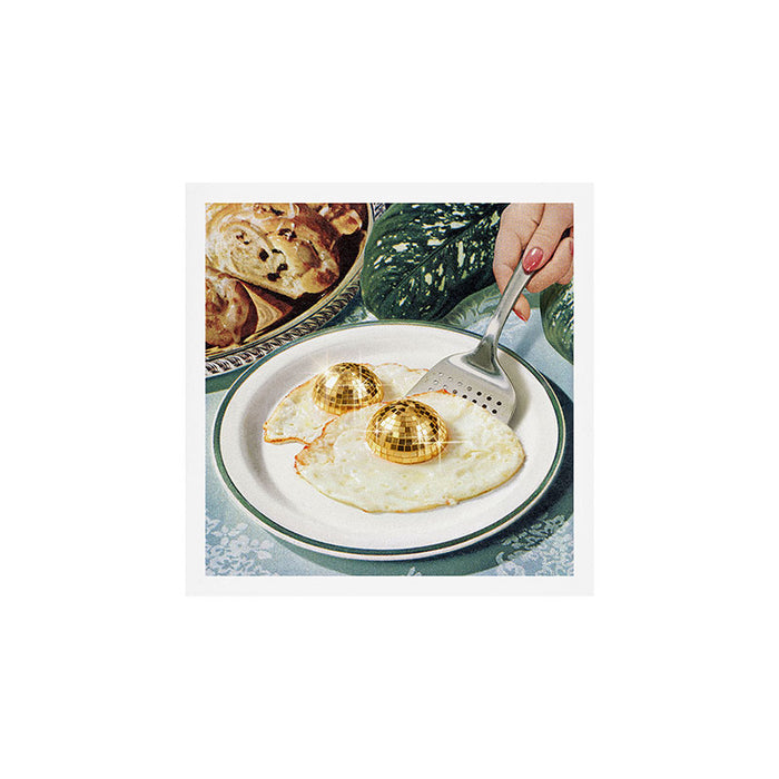 Disco Eggs - Boogie Breakfast Art Print Gallery Image 1