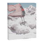 Doris Whisker II P - Avalanche Whipped Cream Mountain Canvas Print Gallery Image 6
