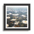 Eggy Clouds - Sunny side up clouds Framed Art Print Gallery Image 1