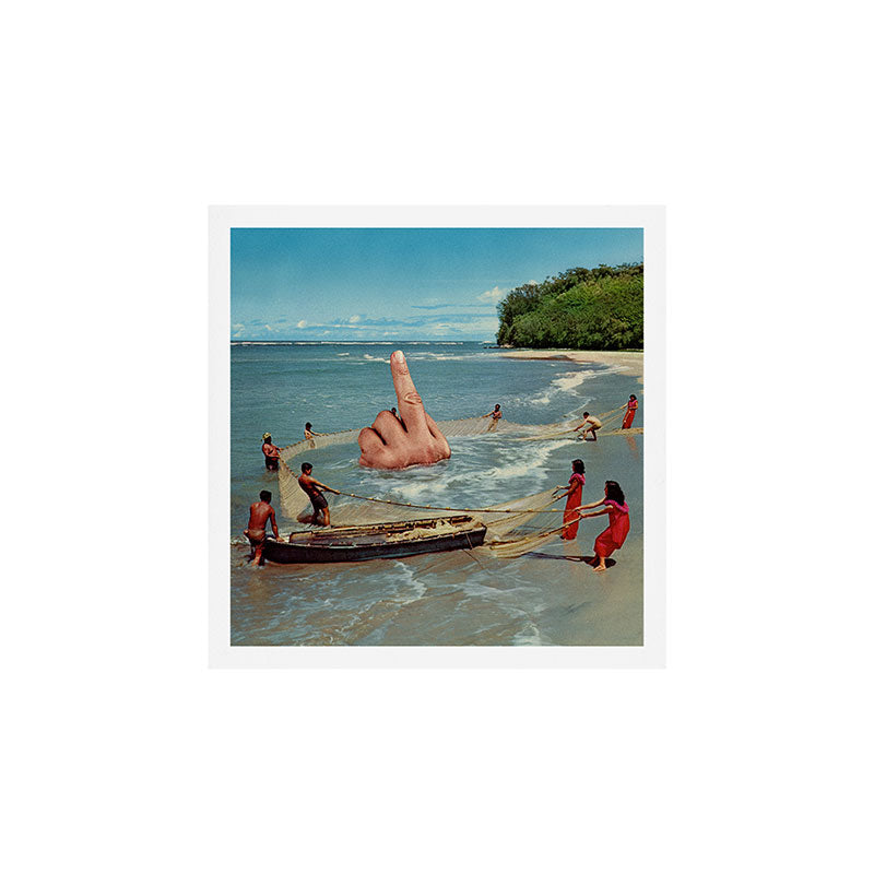 Fish Fingers - Rude catch of the day Art Print Gallery Image 1