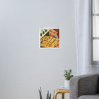 Girls on toast - Grilled Cheese Tan Art Print Gallery Image 3