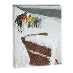 Glacier Calving Cake II - Dessert Snow Mountain Canvas Print Gallery Image 3