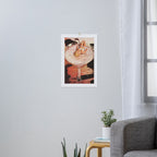 Glitter Pink Margarita Art Print Gallery Image 3