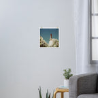 Houston we have cauliflower - Rocket take-off Art Print Gallery Image 3