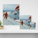 Ice Cream Mountain II - Cookies & Cream Canvas Print Gallery Image 3