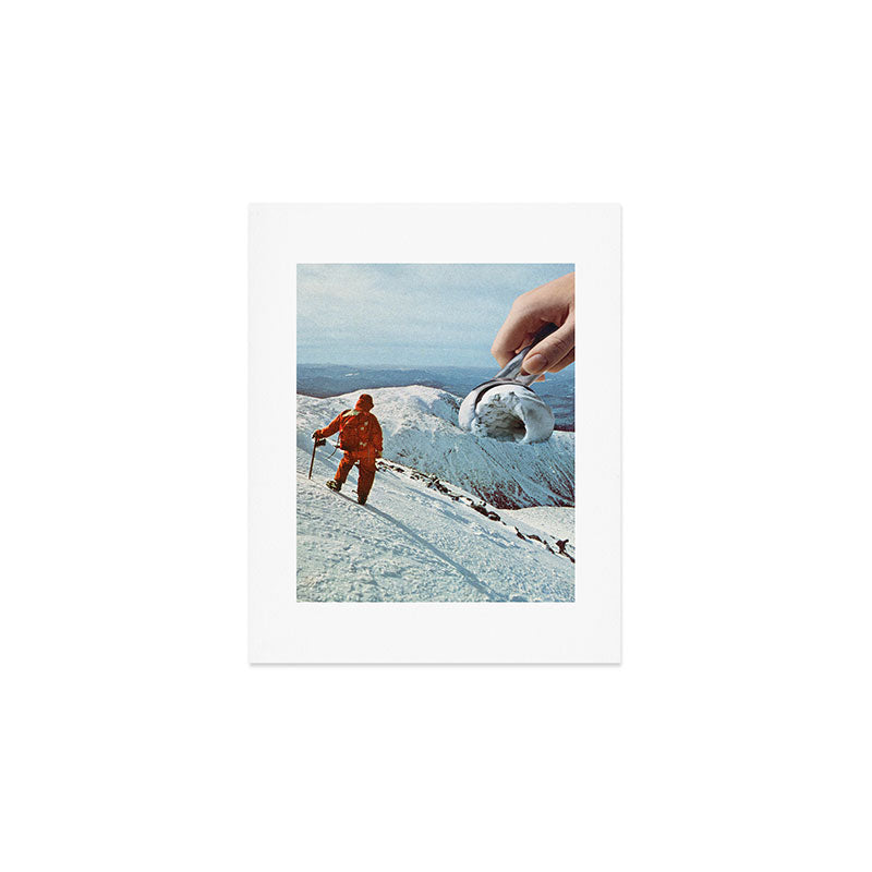 Ice Cream Mountain II - Cookies & Cream Art Print