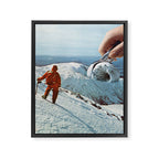 Ice Cream Mountain II - Cookies & Cream Framed Canvas Print Gallery Image 6