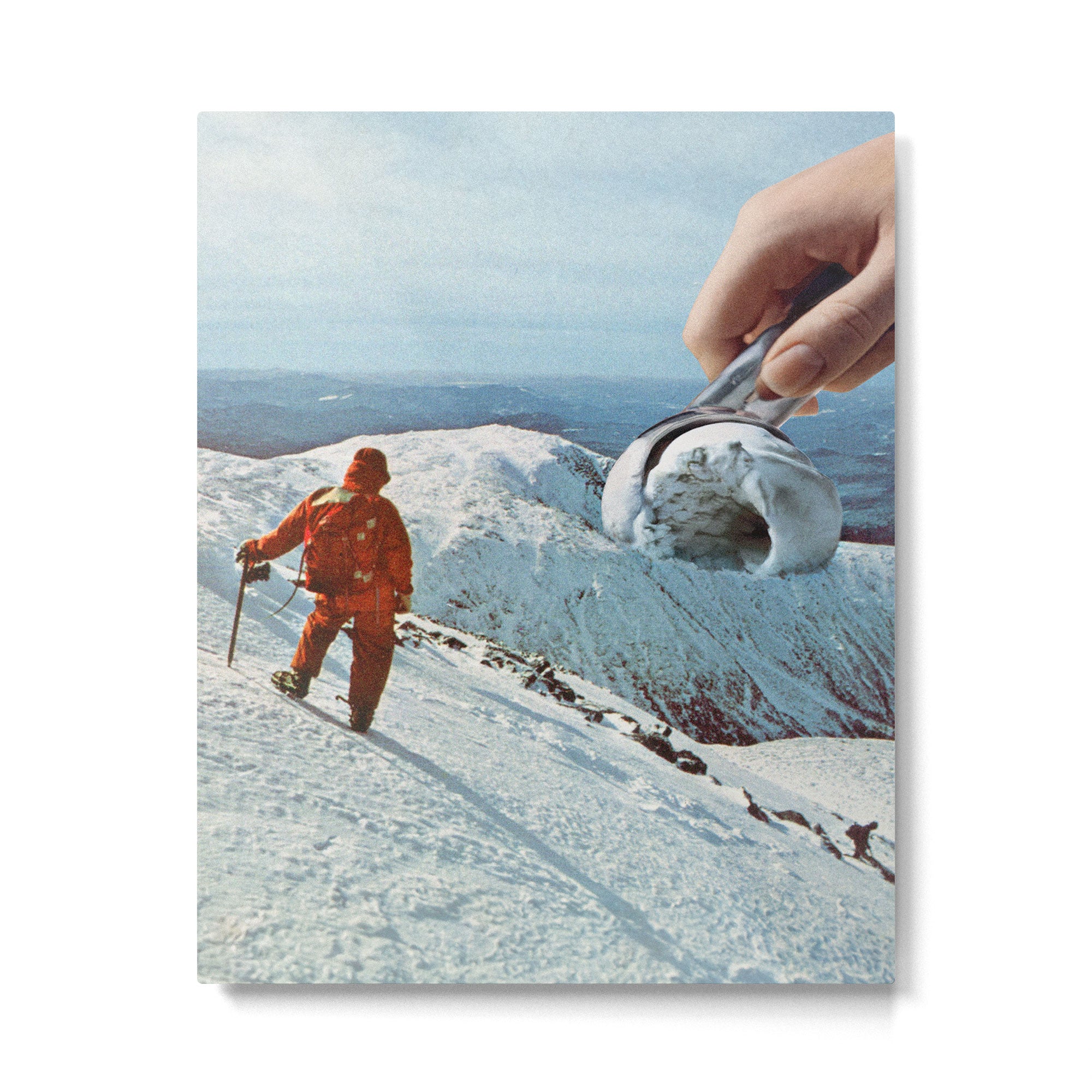 Ice Cream Mountain II - Cookies & Cream Metal Print Gallery Image 4