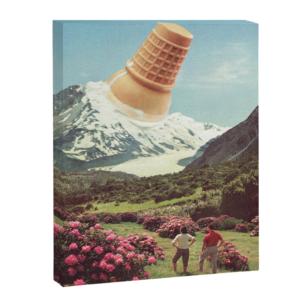 Ice Cream Peak - Mountain Meltdown Canvas Print Gallery Image 6