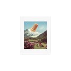 Ice Cream Peak - Mountain Meltdown Art Print Gallery Image 1
