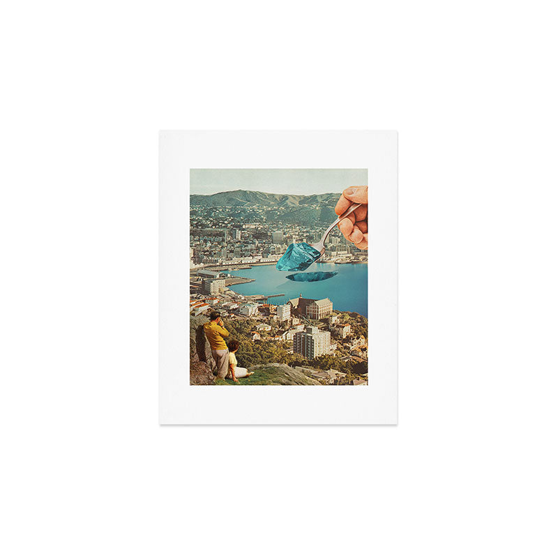Jello Bay - Jelly Seaside Art Print Gallery Image 1