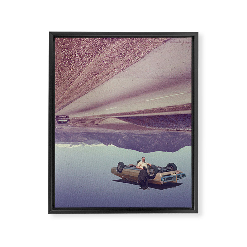Joyride - Upside down Framed Canvas Print Gallery Image 8