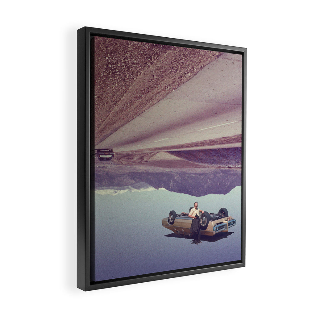 Joyride - Upside down Framed Canvas Print Gallery Image 2