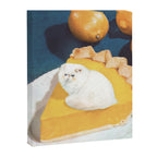 Lemon Meow Pie - Cat Meringue Canvas Print Gallery Image 8