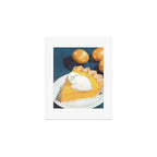 Lemon Meow Pie - Cat Meringue Art Print Gallery Image 1