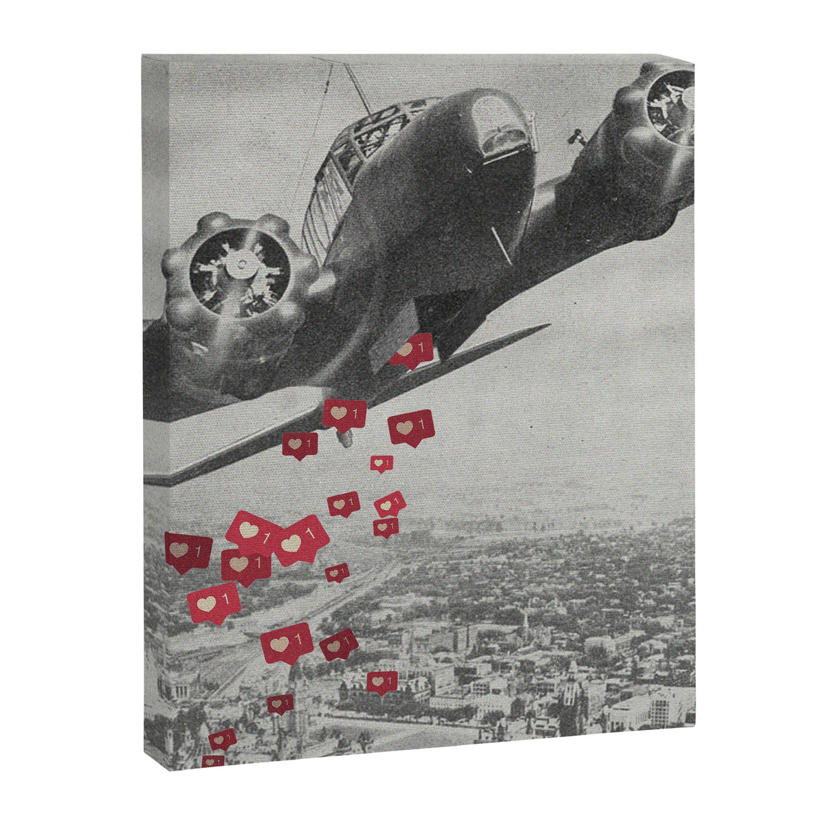 Likes Away Canvas Print Gallery Image 8