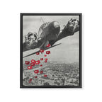 Likes Away Framed Canvas Print Gallery Image 8