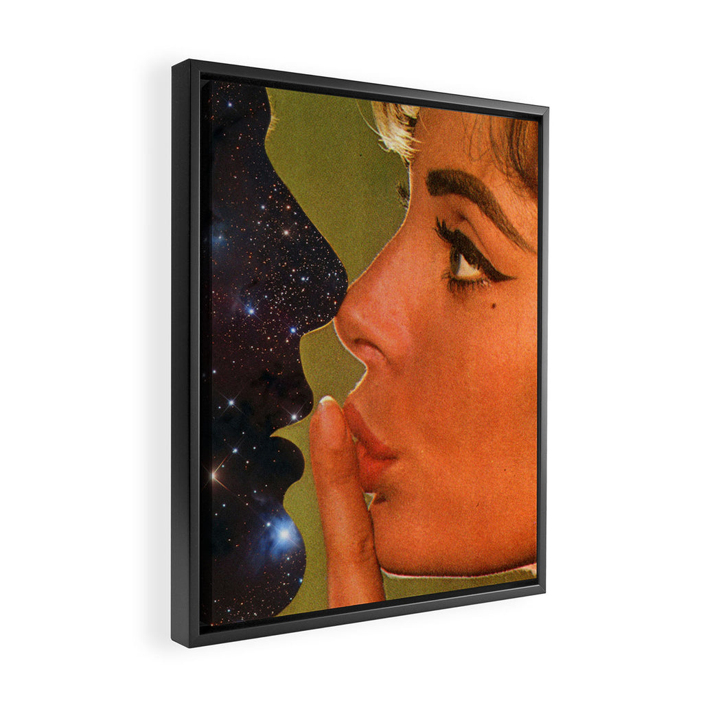 Lust In Space Framed Canvas Print Gallery Image 2