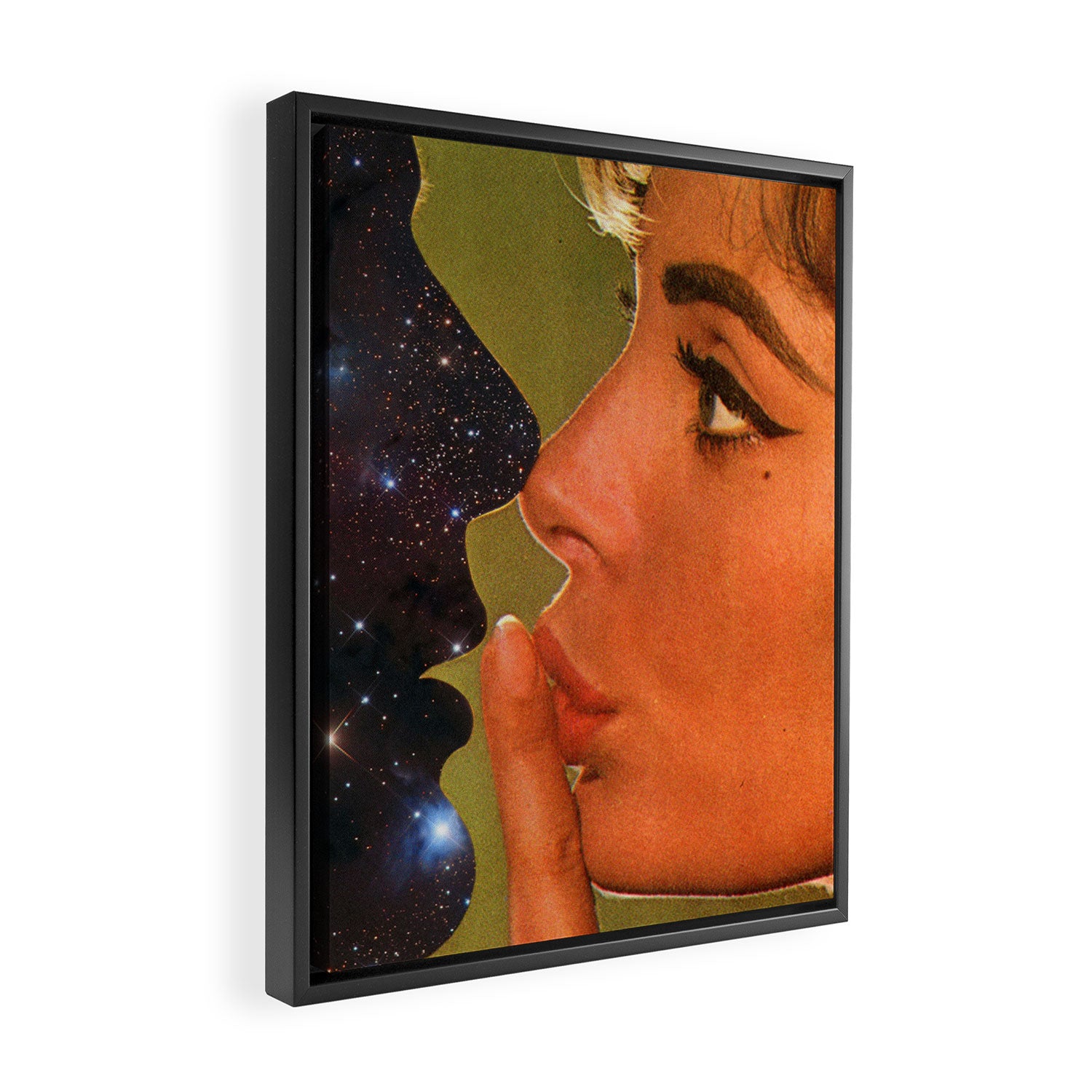 Lust In Space Framed Canvas Print Gallery Image 2