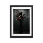 Madame Cinematic - Movie Projection Framed Art Print Gallery Image 2