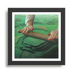 Meadows Roller - Landscape rolling Pin Framed Art Print Gallery Image 1